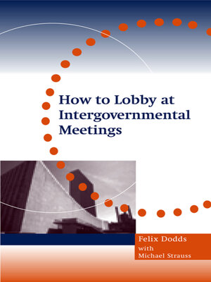 cover image of How to Lobby at Intergovernmental Meetings